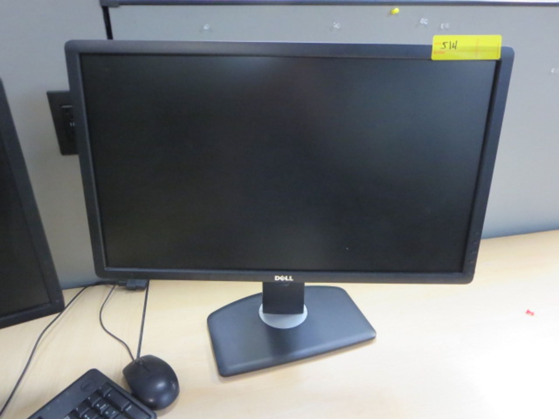 Dell 24” LCD Monitor, model P2412Hb, Includes Keyboard and Mouse