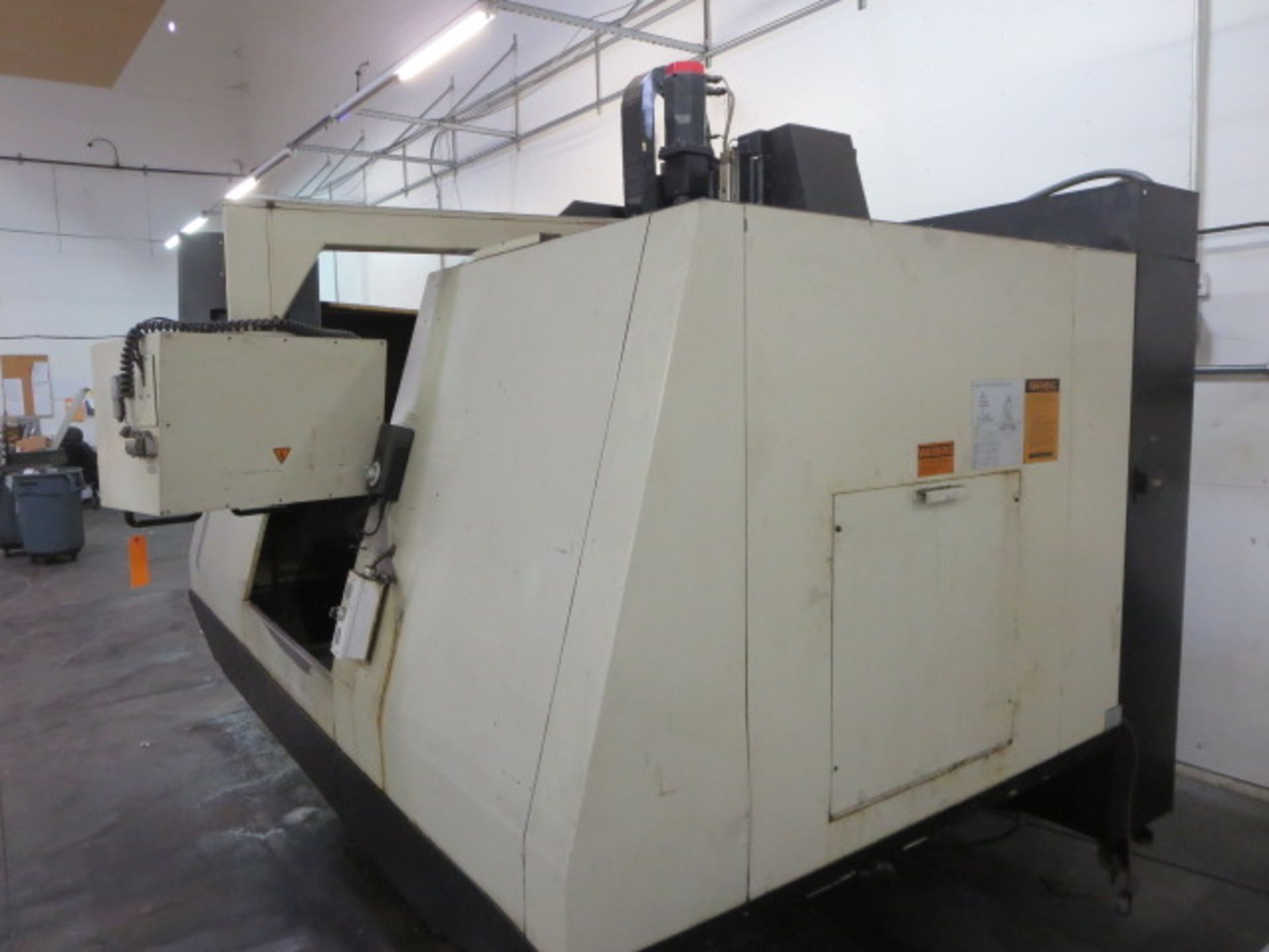 Cincinnati Milacron Sabre 1250 Vertical Milling Machine Center, 3 Axis: 50”X, 25.9”Y, 25.9”Z, - Image 6 of 9