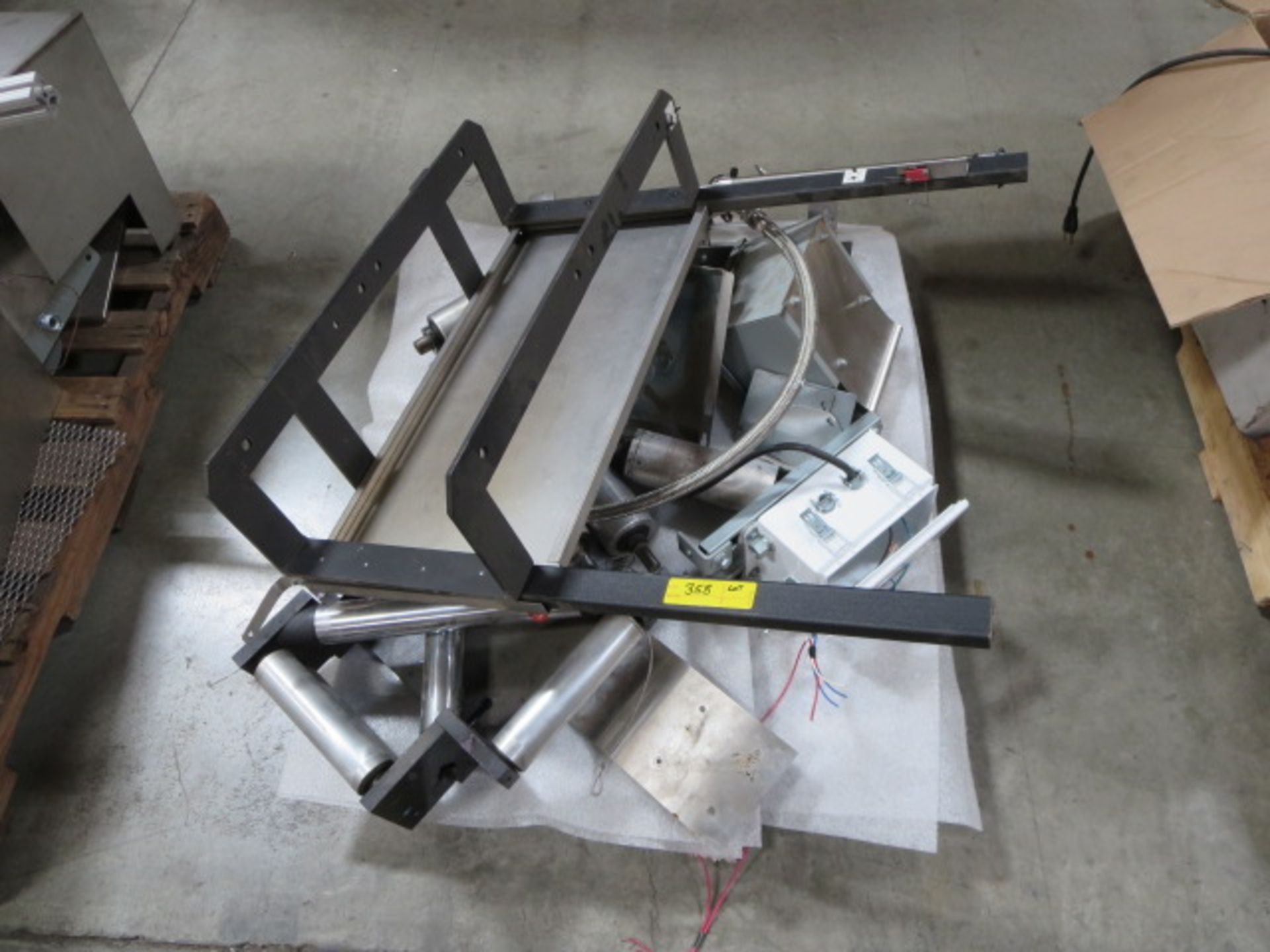 Lot of Assorted Machine Components, Approx 50pcs, Contents of 4 Pallets and 1 Cart - Bild 4 aus 5