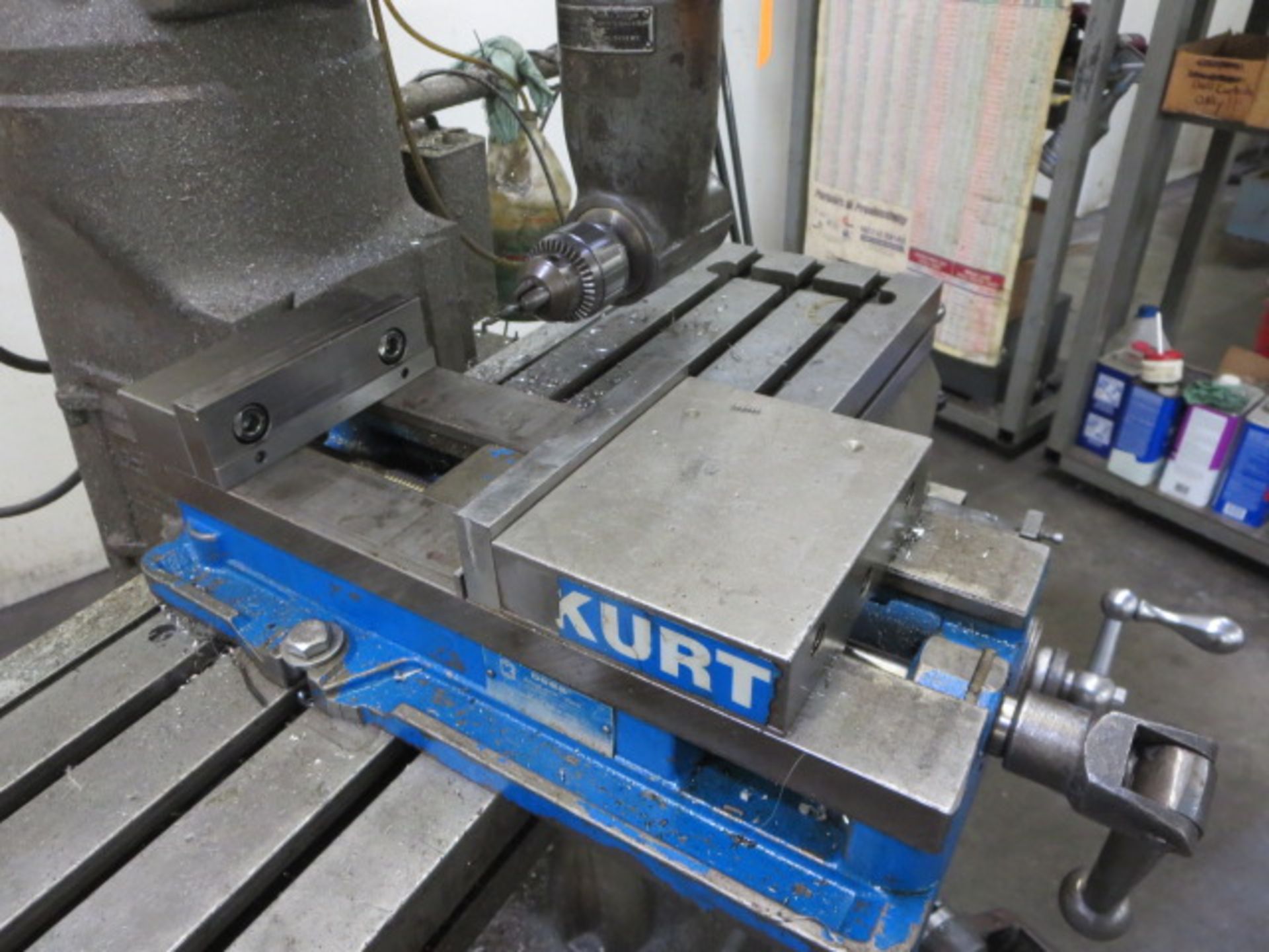 Bridgeport Vertical Milling Machine, with DS-DRO 2M Control, model 157818 - Image 3 of 5