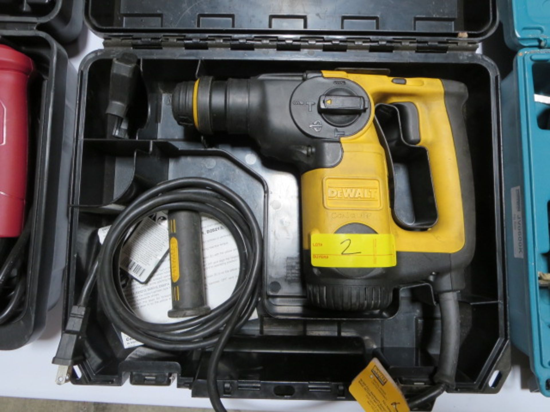 DeWalt L-Shaped Three Mode SDS Rotary Hammer, model D25313