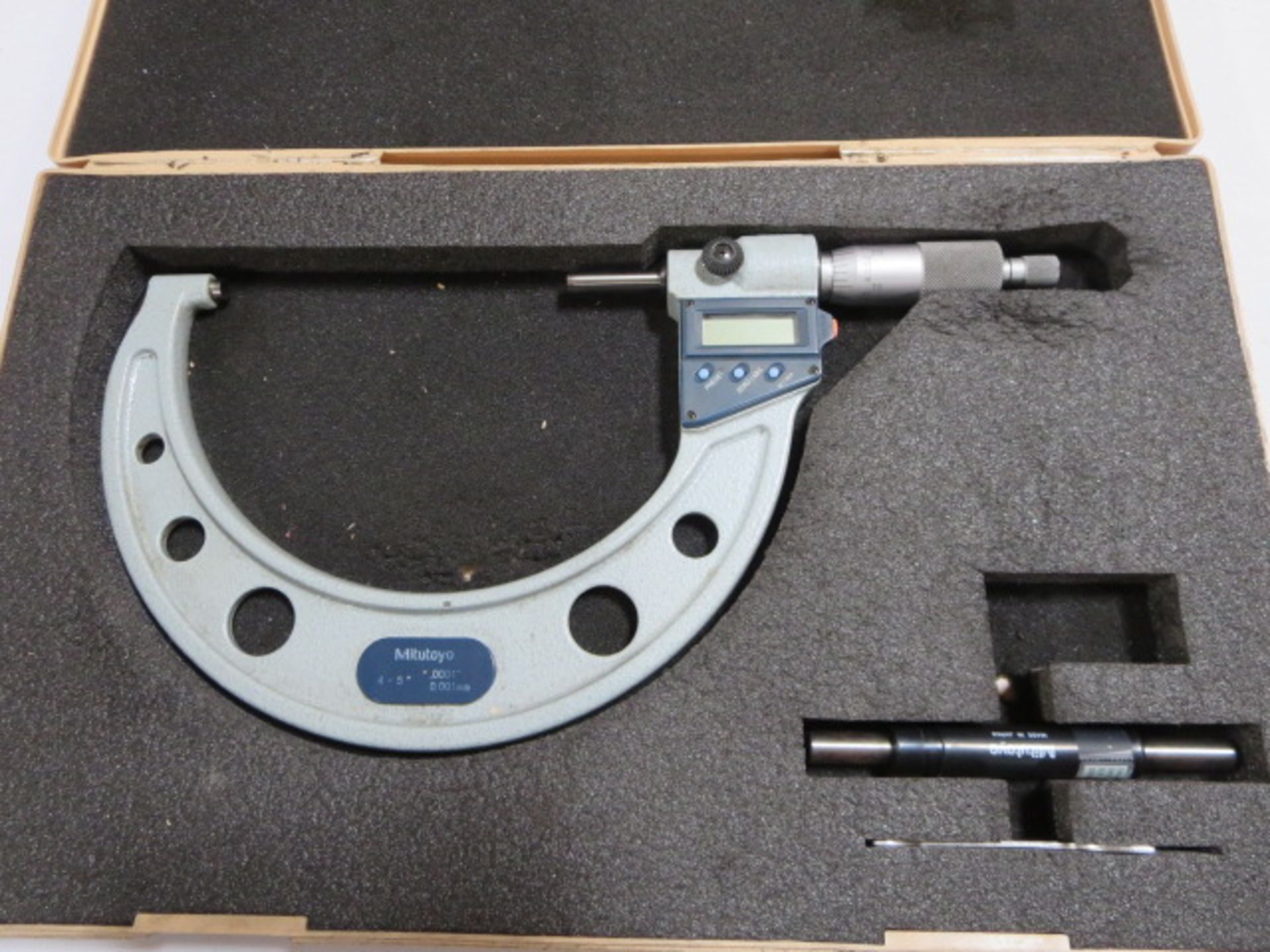 Mitutoyo 4” - 5” Digital Outside Micrometer