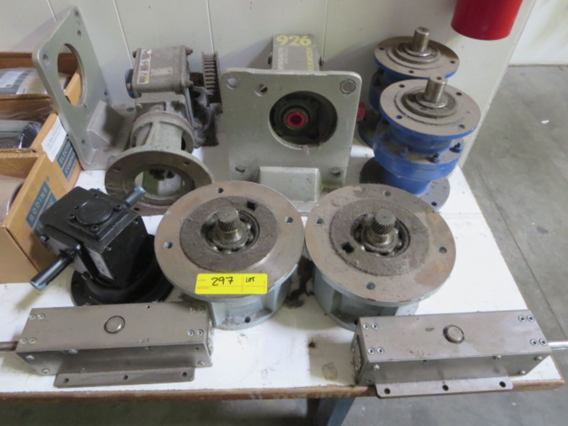 Lot of Assorted Speed Reducers, 9pcs