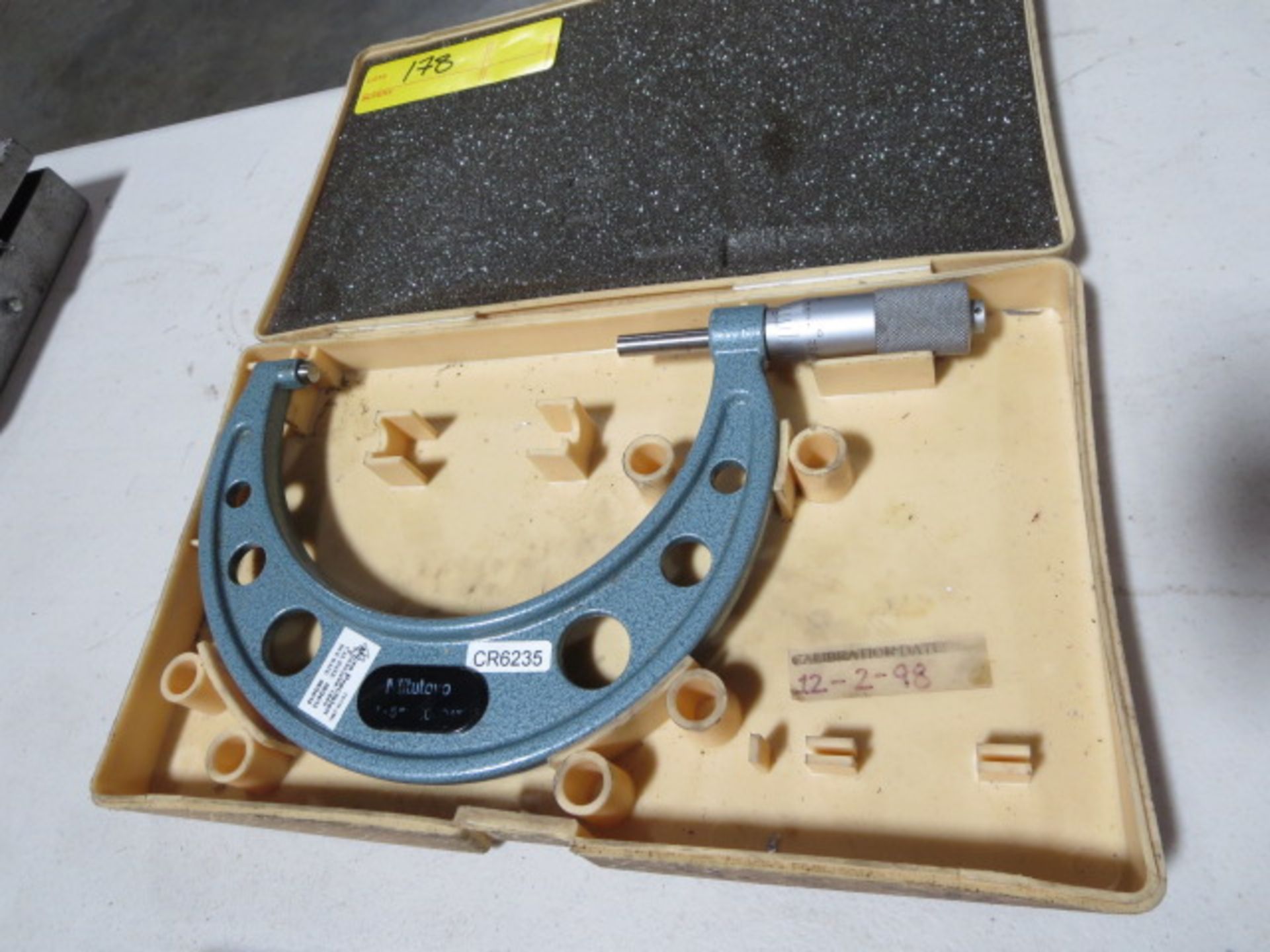 Mitutoyo 4” - 5” Outside Micrometer