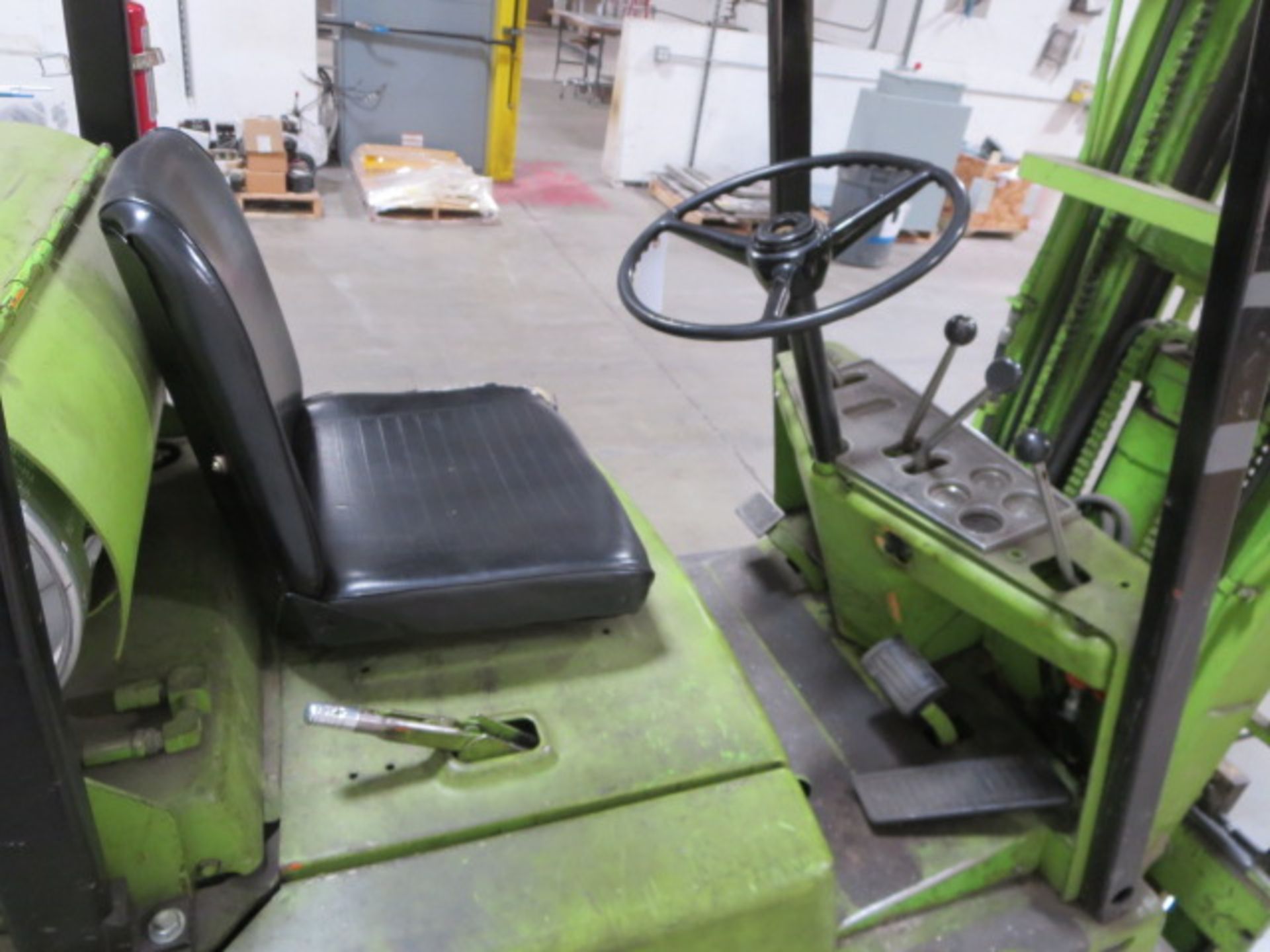 *DELAYED PICKUP* Clark LP Forklift, Orops, 3 Stage Mast, Side Shift, 3392HOS, 41”L x 4”W Forks, - Image 6 of 10