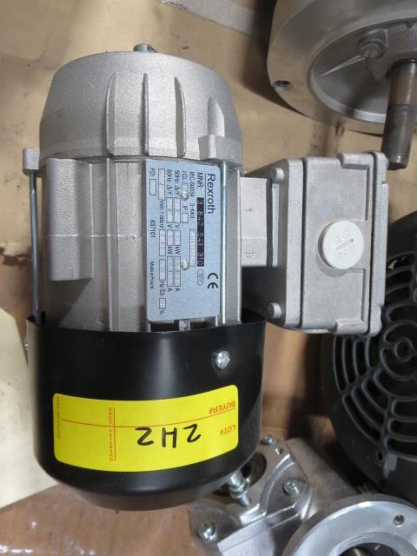 Rexroth Inverter Motor, 3 Phase, 60Hz