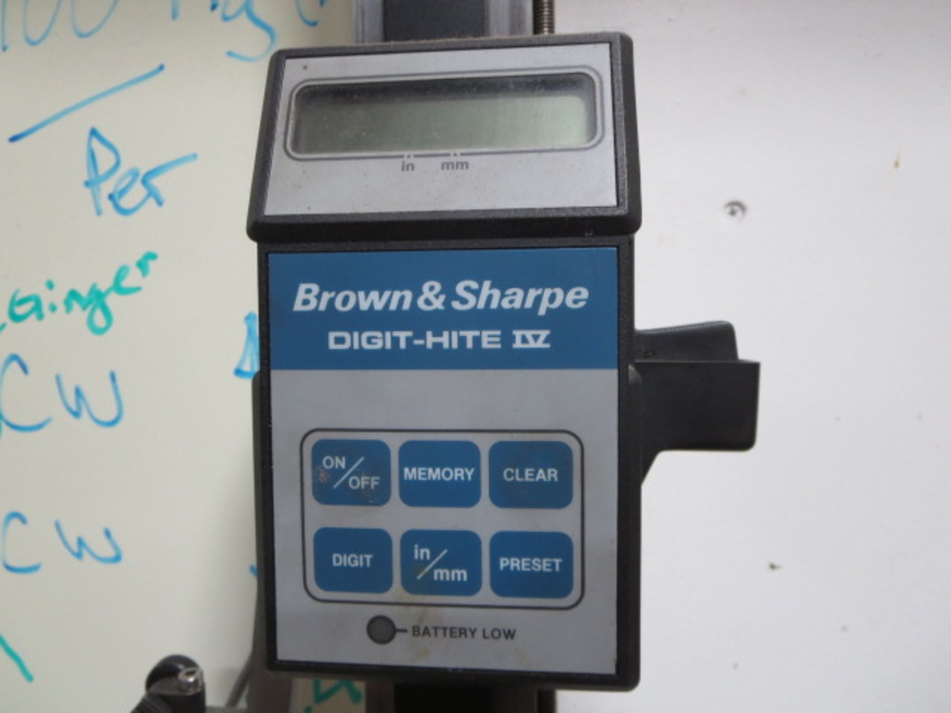 Brown & Sharpe Digital Height Gauge, model Digi-Hite IV - Image 2 of 2