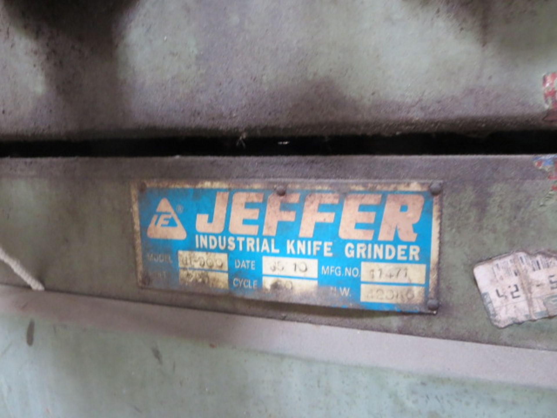 Jeffer Knife Grinder, model UF-000 - Image 3 of 3