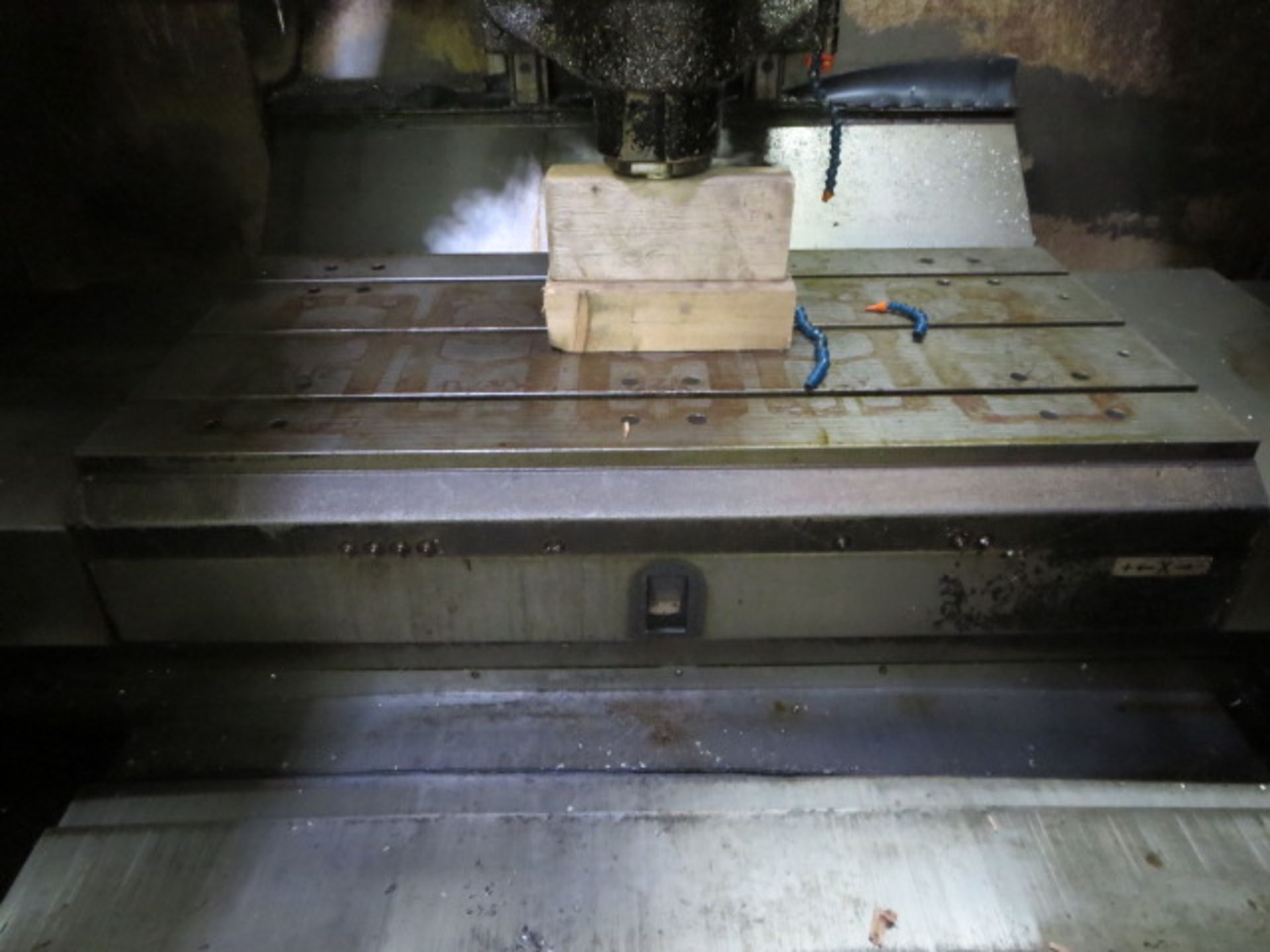 Cincinnati Milacron Sabre 1250 Vertical Milling Machine Center, 3 Axis: 50”X, 25.9”Y, 25.9”Z, - Image 3 of 9