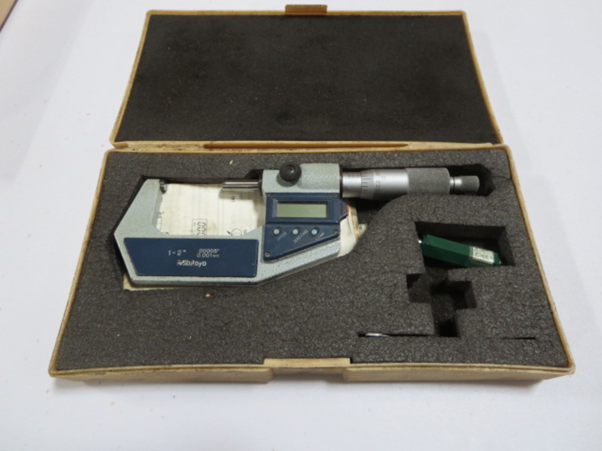 Mitutoyo 1” - 2” DIgital Micrometer