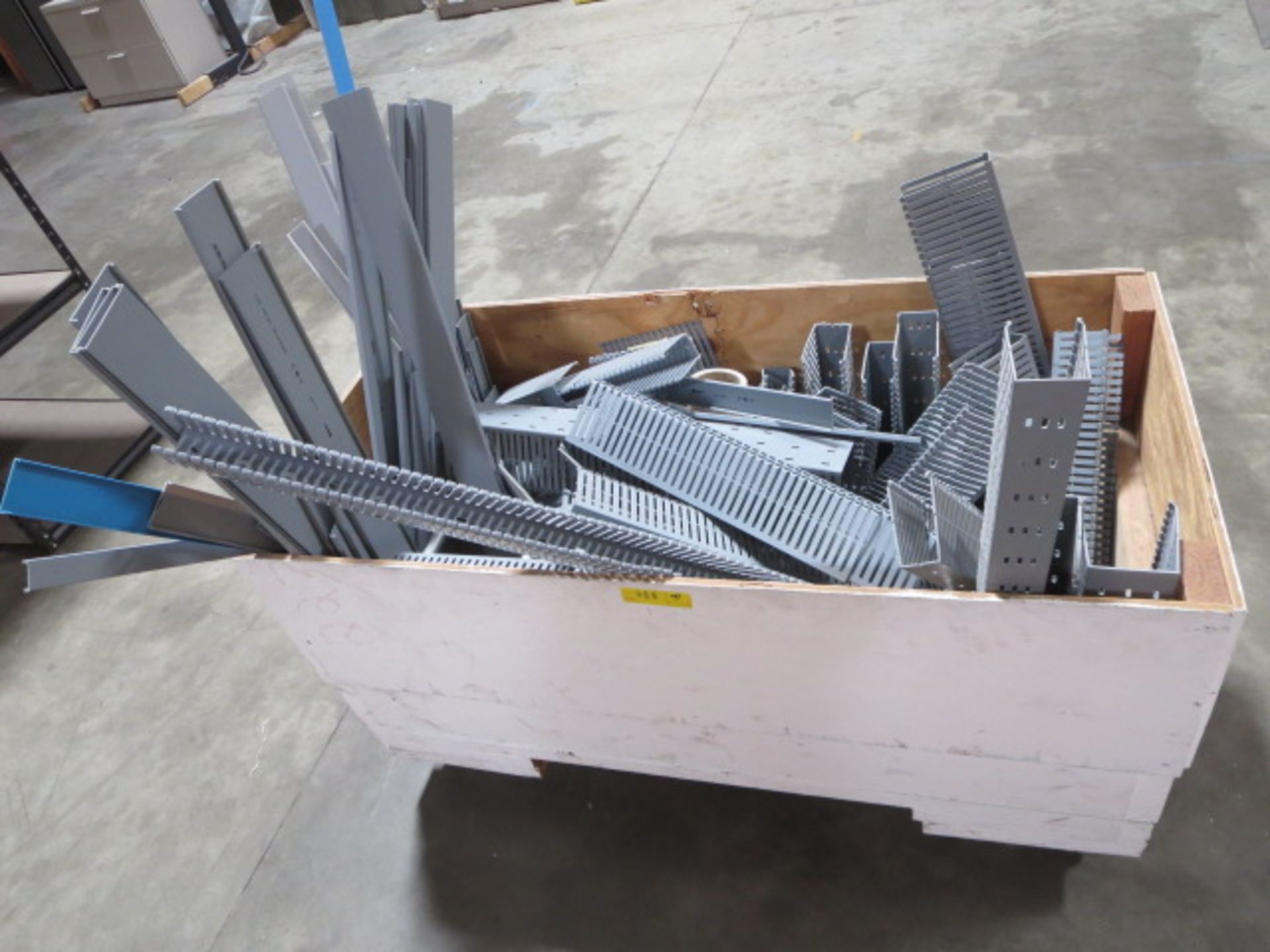 Lot of Wiring Ducting, Assorted Lengths and Widths, Approx 100pcs