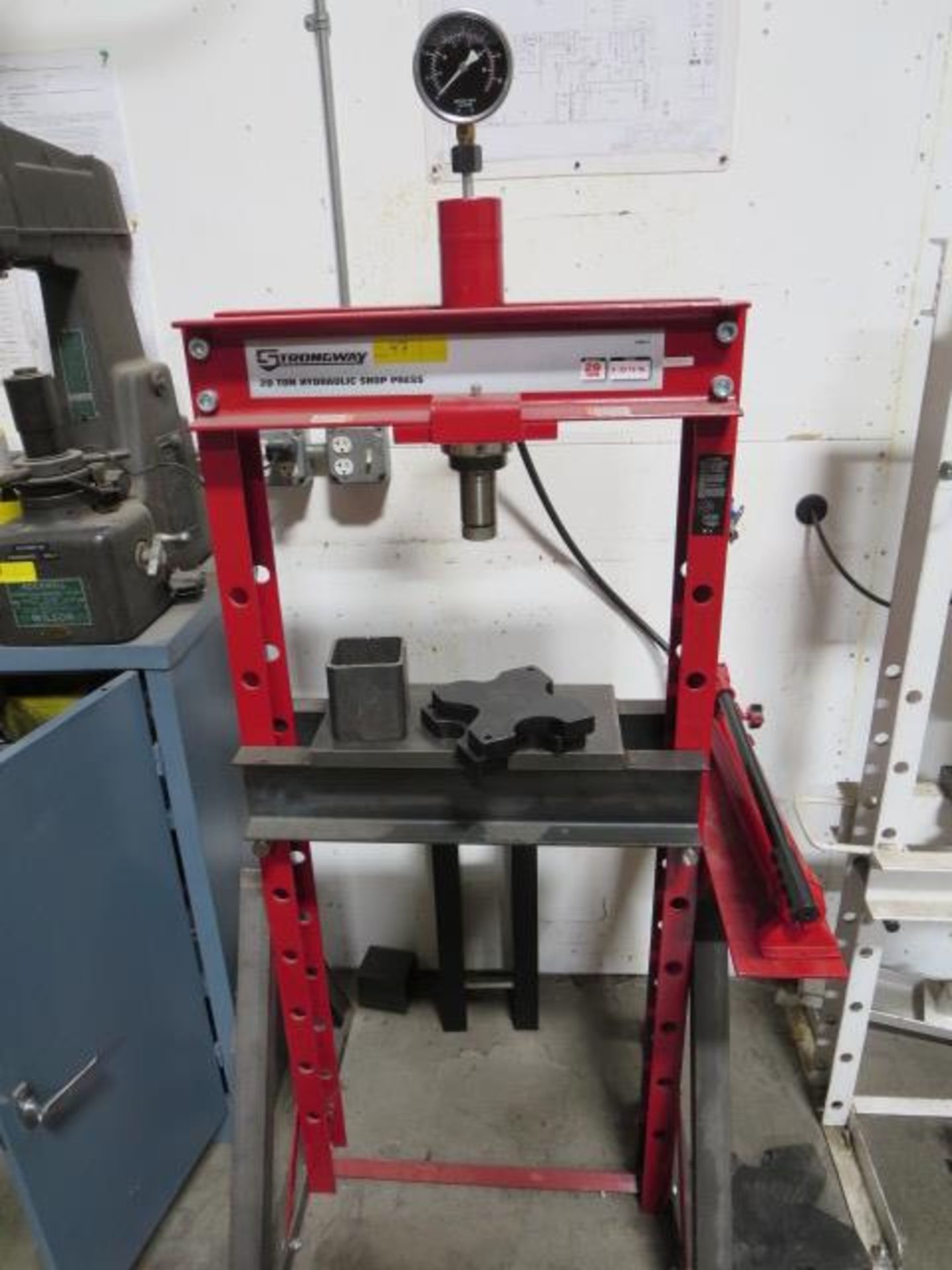 Strongly 20Ton Hydraulic Shop Press, model 46271