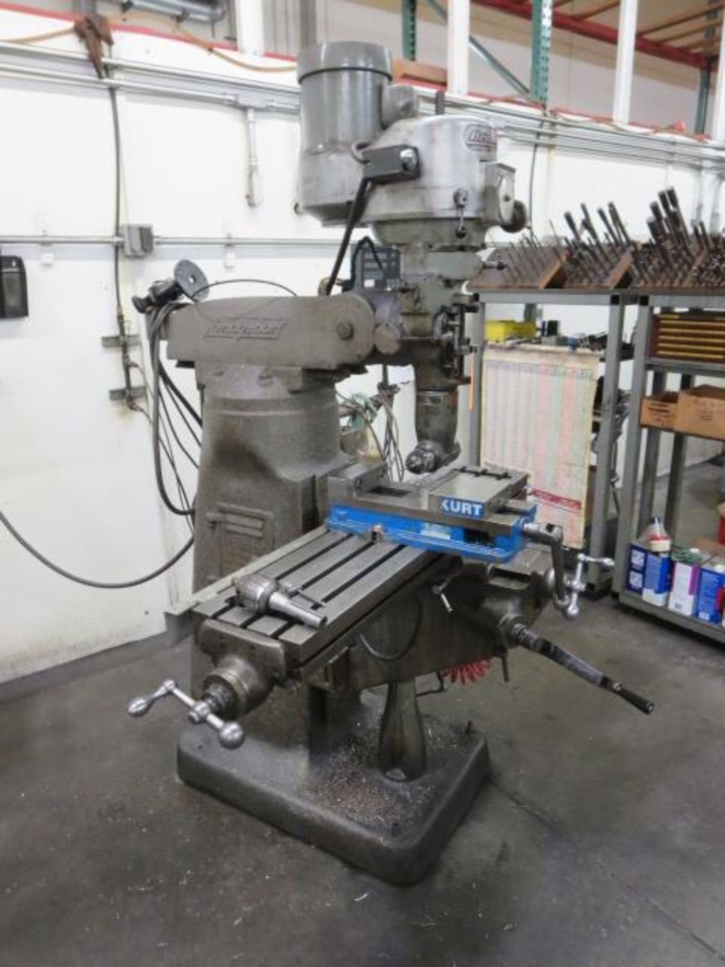 Bridgeport Vertical Milling Machine, with DS-DRO 2M Control, model 157818 - Image 2 of 5