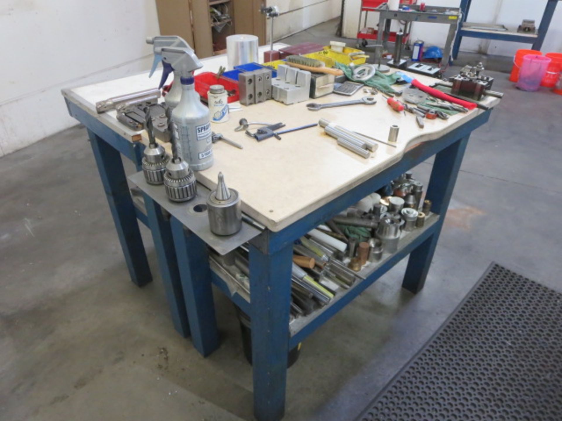 Lot of Assorted Lathe Tooling, Includes Tables - Image 2 of 2