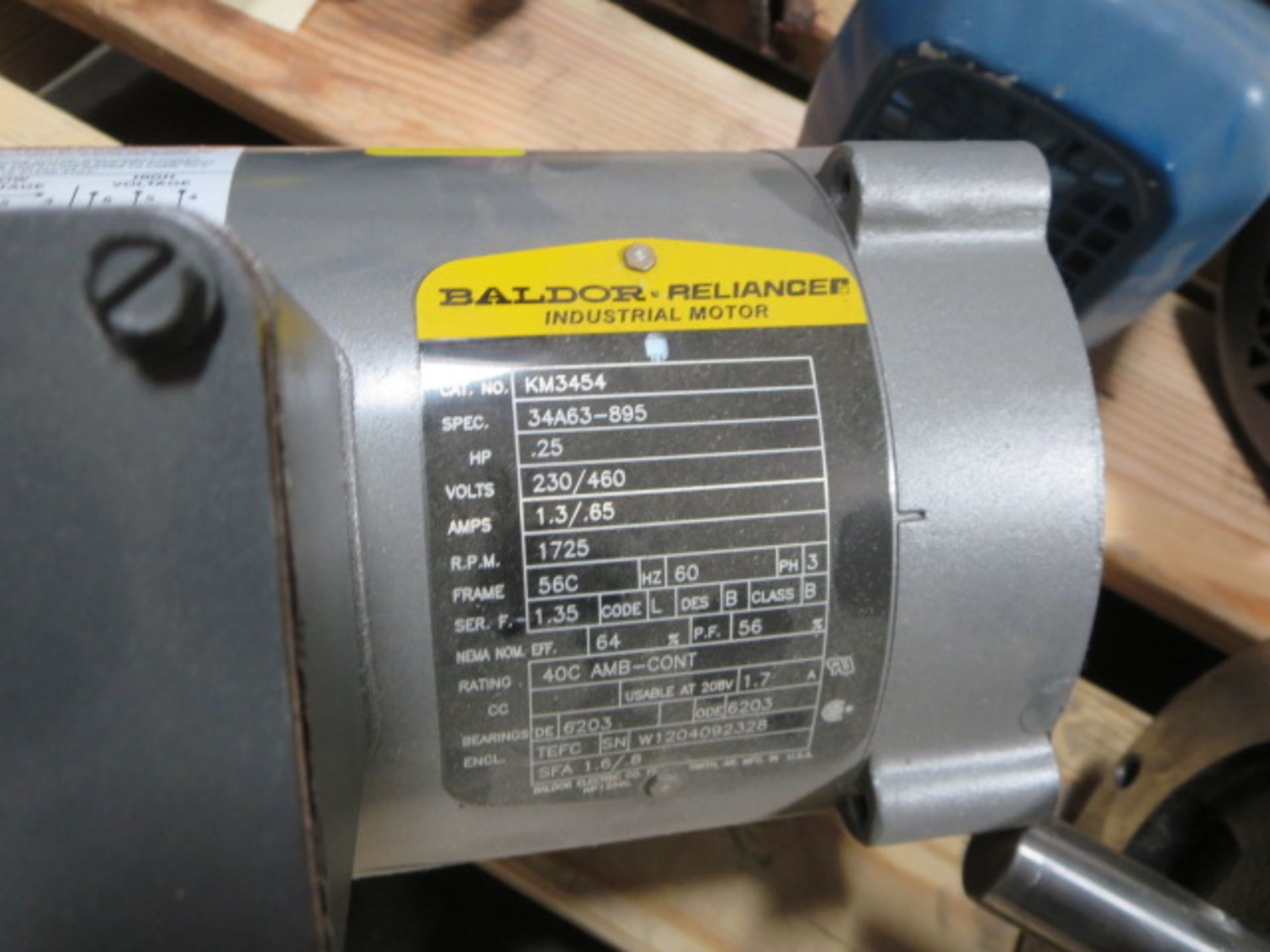 Baldor Reliancer Industrial Motor, 3 Phase, 60Hz - Image 2 of 2