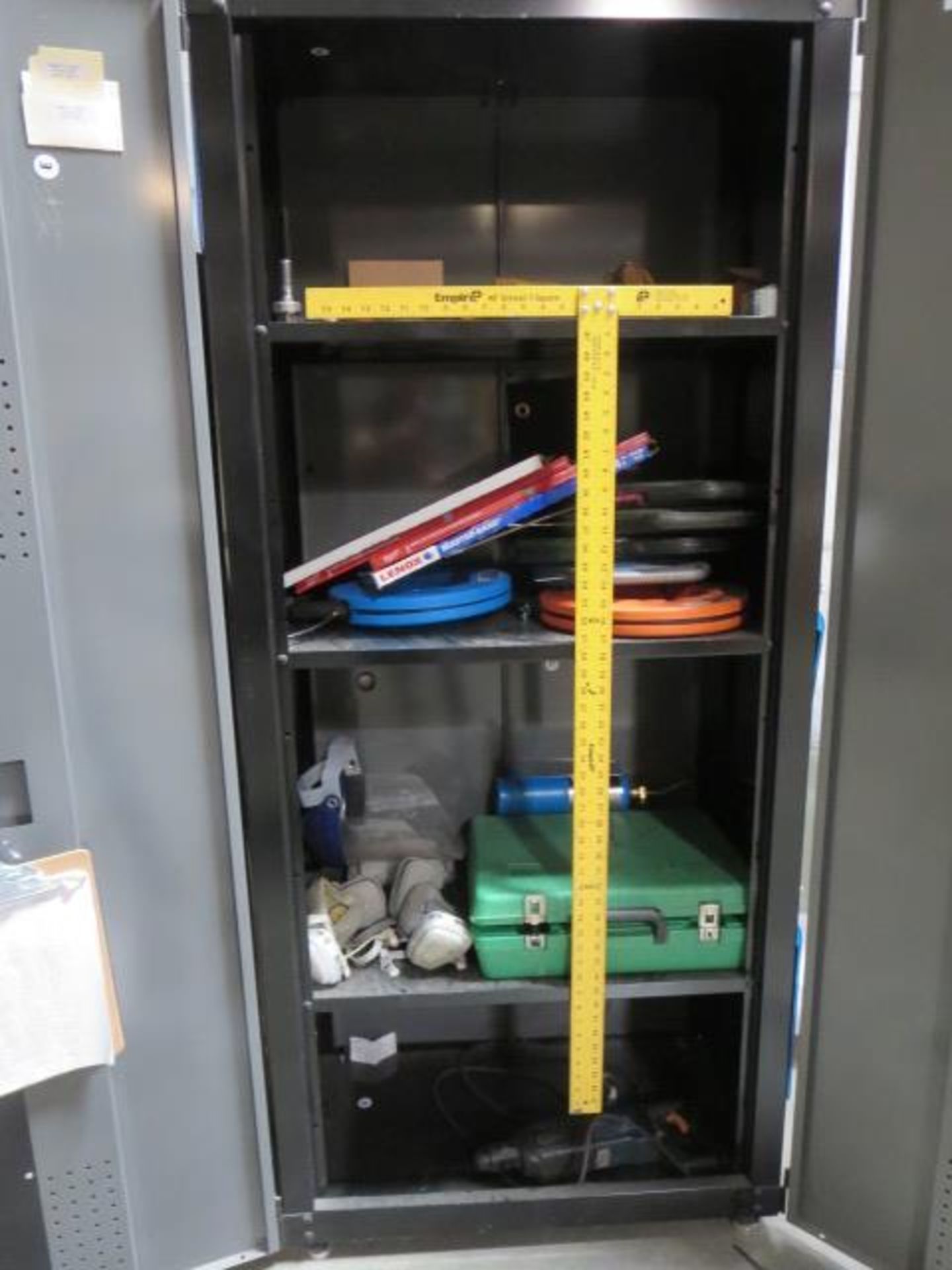 Husky 2 Door Metal Storage Cabinet, Includes Contents - Image 2 of 2