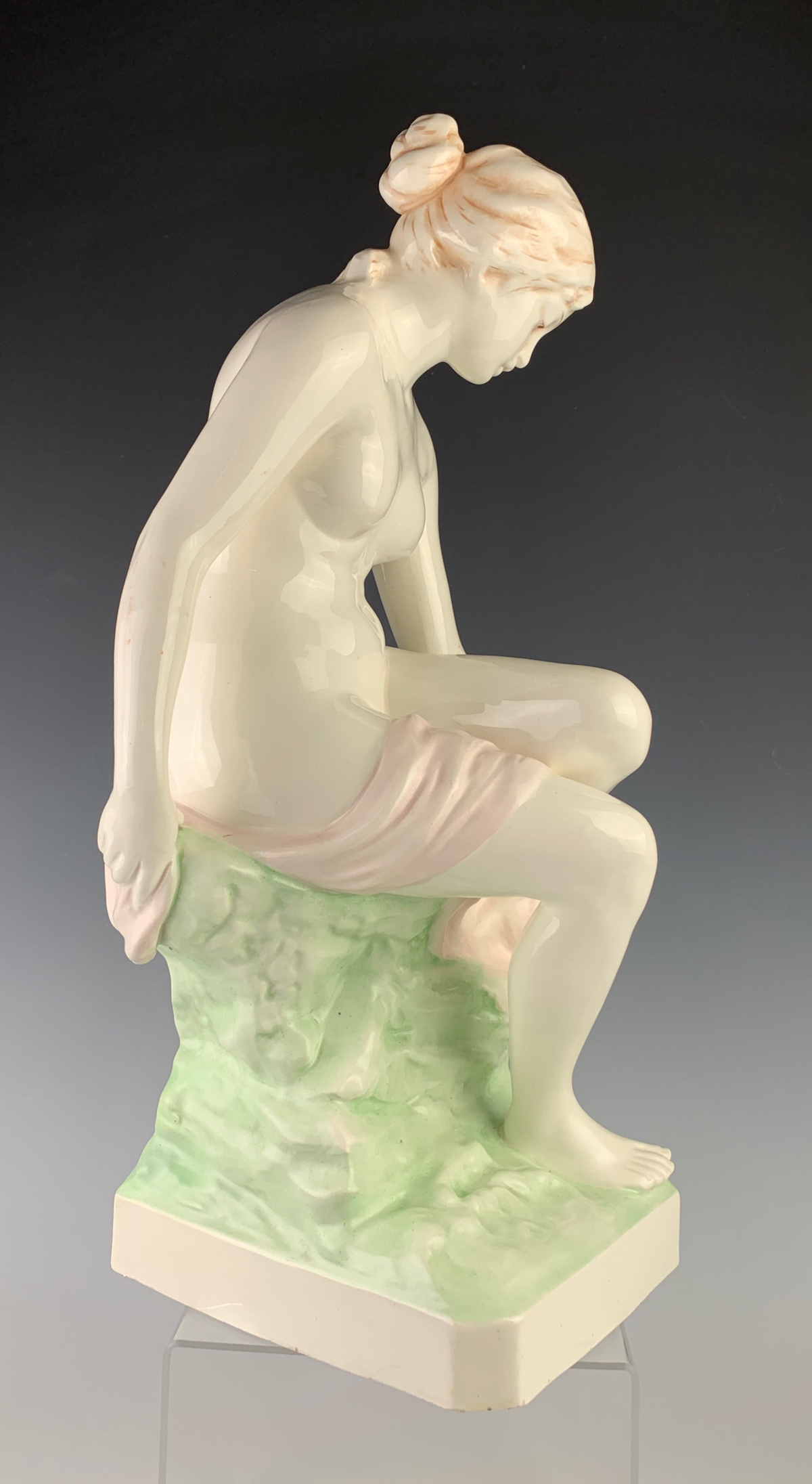Nude Figurine by Royal Dux - Image 3 of 5