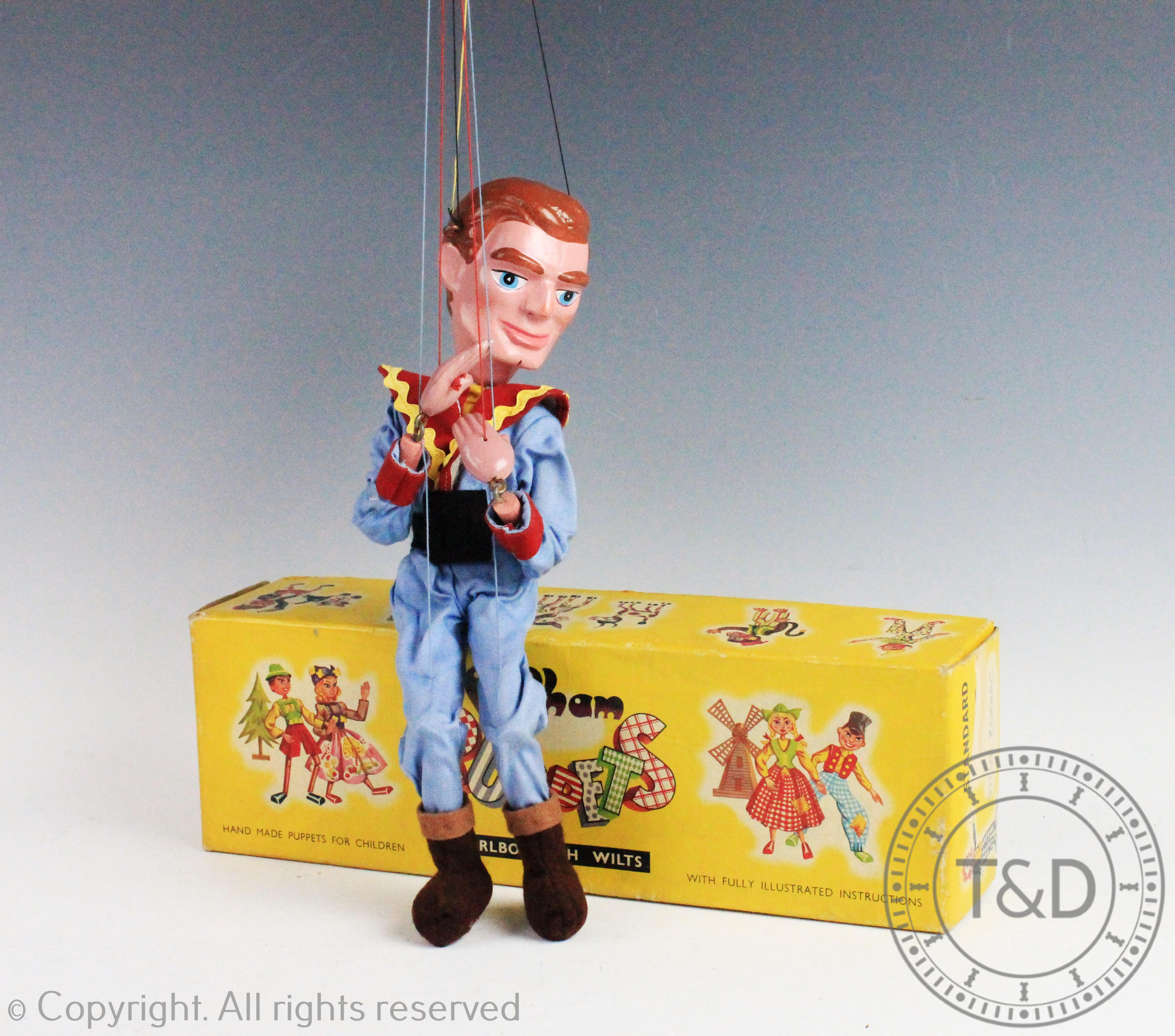 A Pelham Puppet Fireball XL5 Steve Zodiac, circa 1964,