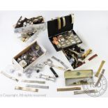A large quantity of professional watchmakers tools and equipment,