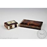 A 19th century tortoiseshell and ivory necessaire,