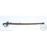 A Victorian Coldstream Guards Officers sword, with 86cm Henry Wilkinson acid etched blade,