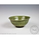 A Chinese celadon bowl, possibly Ming Dynasty,