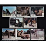 Lawman, 1970, 10" x 8" Front of House or Lobby cards set of eight, American Western,