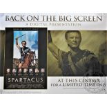 Spartacus, 50th Anniversary of the 1960 movie, 30" x 40" Quad Poster,