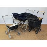 A Tri-ang dolls pram, 82cm,