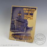 A J B Joyce & Co Ltd 'High Class Church and Turret Clocks' catalogue