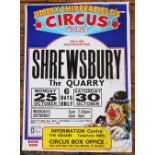 Local Interest: Two Shrewsbury Jimmy Chipperfield's Circus World 1981 and 1982 Great Britain Tour