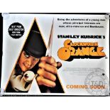 A Clockwork Orange, 50th Anniversary edition, 30" x 40" Quad Poster in tube,