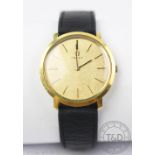 A vintage Omega gentleman's wristwatch, circa 1970,