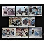 Electra Glide in Blue, 1973, 10" x 8" Front of House or Lobby cards set of eight,