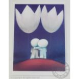 After Doug Hyde (b1972), Limited edition colour print, 'Together we can dream', Titled,