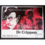 Dr Crippen, 1962, 30" x 40" Quad Poster,