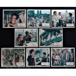 Spartacus, 1960 10" x 8" Front of House or Lobby cards set of eight,