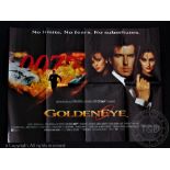 Goldeneye, 1995, 30" x 40" Quad Poster, seventeenth in the James Bond series,