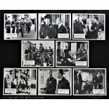 The Night We Dropped A Clanger, 1959, 10" x 8" Front of House or Lobby cards set of eight,