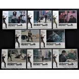 Dirty Harry, 10" x 8" Front of House or Lobby cards set of eight, American action crime thriller,