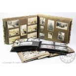 Three photograph albums,