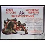 The Lion in Winter, 1968, 30" x 40" Quad Poster,