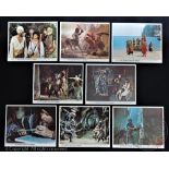 The Golden Voyage of Sinbad, 1973, 10" x 8" Front of House or Lobby cards set of eight,