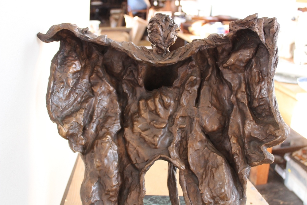 Byron Howard (British b1935), Bronze sculpture, Nureyev as Lucifer, Limited edition bronze No 1/6, - Bild 6 aus 12