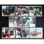 Charro, 1969, 10" x 8" Front of House or Lobby cards set of eight,
