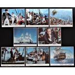 Mutiny On The Bounty, 1962, 10" x 8" Front of House or Lobby cards set of eight,