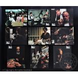 The Godfather, 1972 10" x 8" Front of House or Lobby cards set of twenty seven,