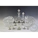 A selection of 19th century and later glass,