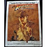 Raiders of the Lost Ark, 1981, 63" x 47" Large Poster, French version,