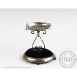 A silver jewellery stand, Sampson Mordan & Co Ltd, Chester 1906,